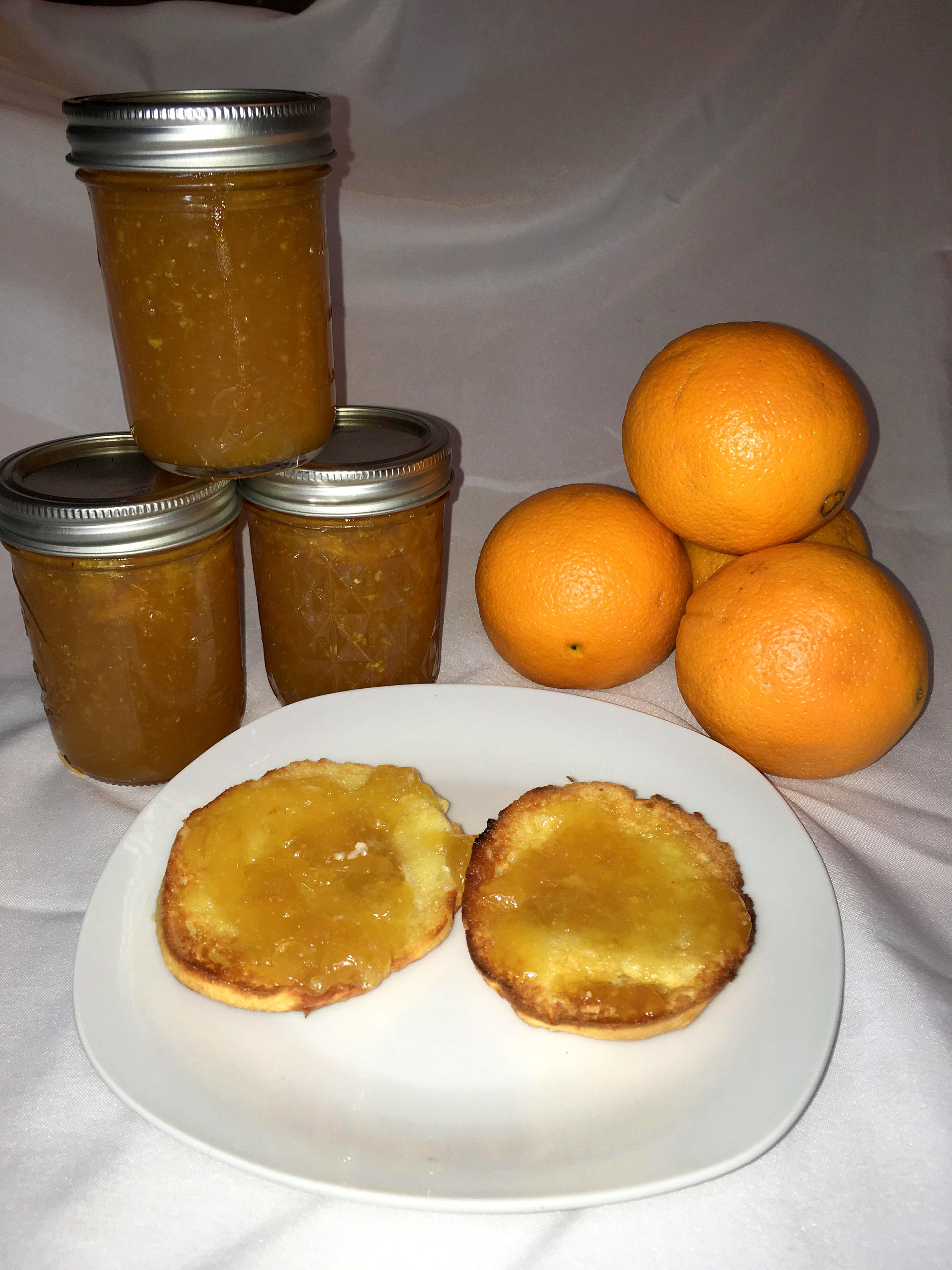 Keto Orange Marmalade, 2g Net Carbs, Sugar Free, Low Carb, Diabetic