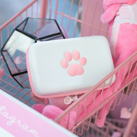 Nintendo Switch Case Pink Paw Switch Lite Travel Shell Etsy Nintendo Switch Case Pink Paw Switch Lite Travel Shell Etsy
