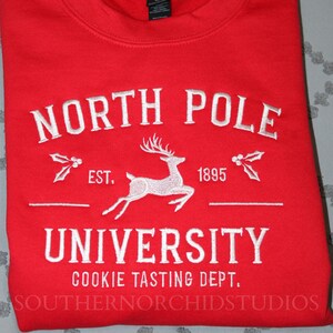 North Pole University Crewneck