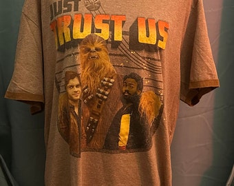 Custom Just Trust Us Han Solo T-shirt