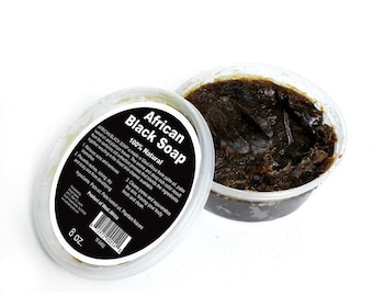 African black soap paste