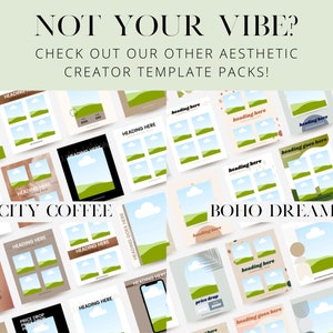 40 Pastel Canva Templates for Influencers Pastel LTK Templates LIKEtoKNOW.it Canva Templates Blogger Collage Templates image 7