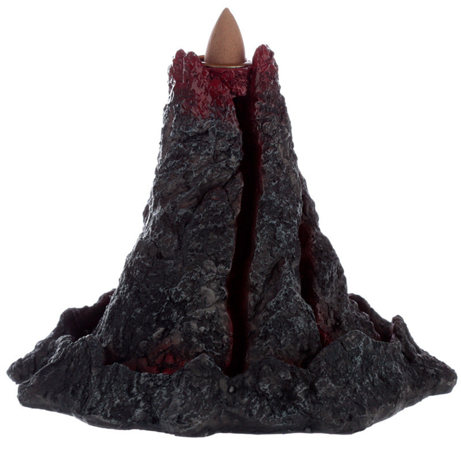 Volcano Backflow Incense Burner/ Volcanic Eruption Magma Lava Etsy
