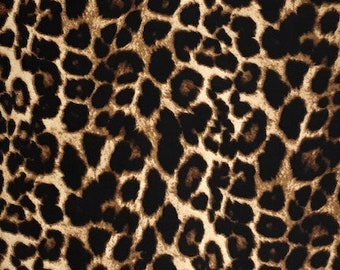 Leopard Fabric Etsy