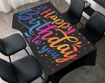Obrus na zamówienie, Obrus z nadrukiem, Obrus z logo, Stół imprezowy, Baby Shower, Wydarzenie, Sklep typu pop-up, Pokaz rzemiosła, Ślub, Rocznica,