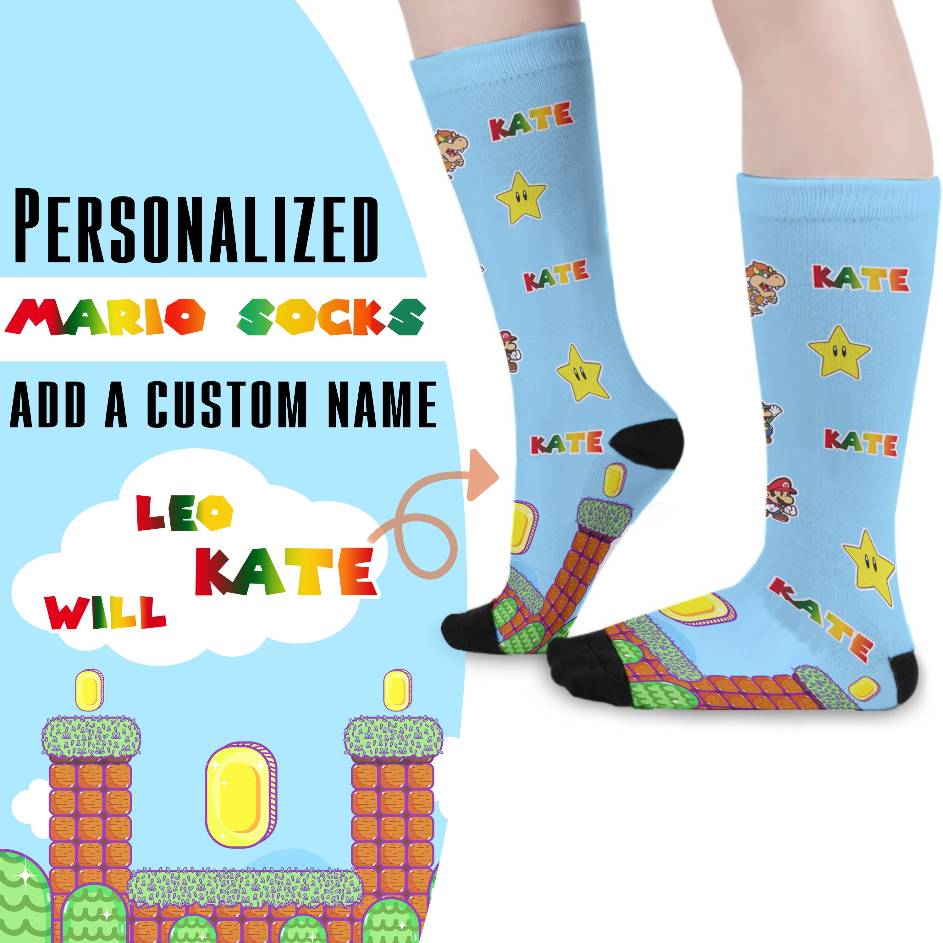 Mario socks 2024