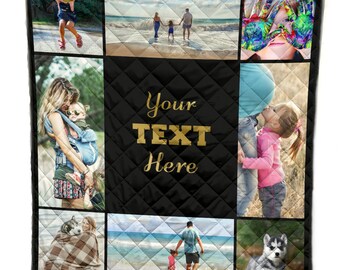 Trapunta con foto personalizzata, trapunta con foto, trapunta con memoria, trapunta per cani, mamma cane, regalo per amante dei cani, regalo per mamma cane, coperta trapunta, trapunta con nome personalizzato, personalizzata