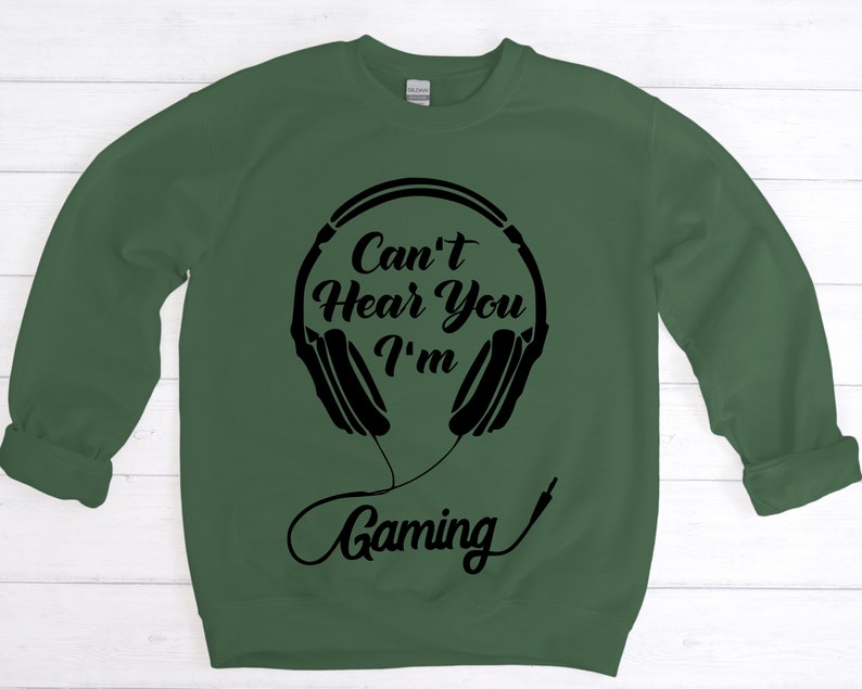 Mens Video Game Gamer Gamer Birthday Shirt Gamer Shirt Can/'t Hear You Gaming Gamers, Gamer Shirt Unisex Men Women Funny Gamer Shirt
