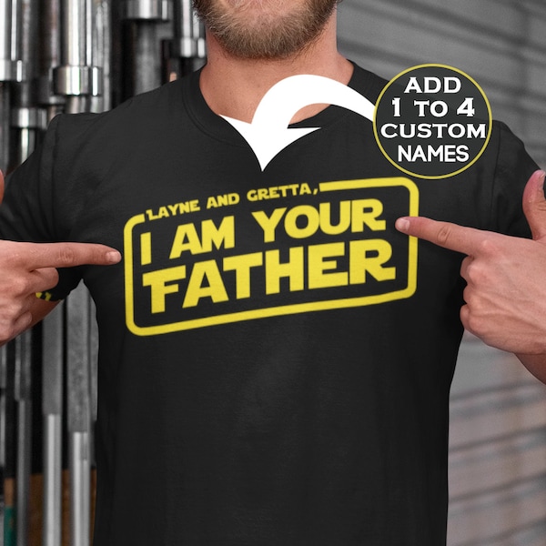 Camicia io sono tuo padre, io sono tuo padre, regalo per papà, camicie stellate, regali per papà, camicia per papàDivertente regalo per papà, regalo per lui, camicia per papà,Guerre