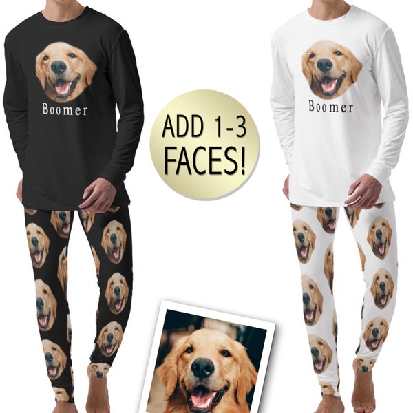 Dog Face Pajamas With 2 Dogs Etsy Australia