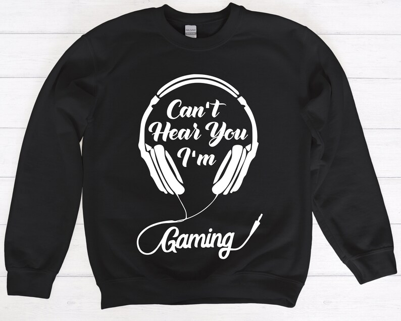 Mens Video Game Gamer Gamer Birthday Shirt Gamer Shirt Can/'t Hear You Gaming Gamers, Gamer Shirt Unisex Men Women Funny Gamer Shirt