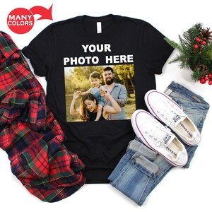 T-shirt Picture, Your Photo Shirt, T-shirt Photo, Custom Tshirt Picture Women, Unisex Shirt Personalized Gift, Custom T-Shirt Graphic