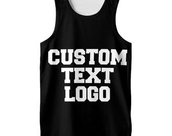 All Over - Photo Tank Top, Custom Tank Top, Personalized Tank Top, Personalized Tank, Custom Tank, Add Your Text, Custom Adult Tank, Tank,