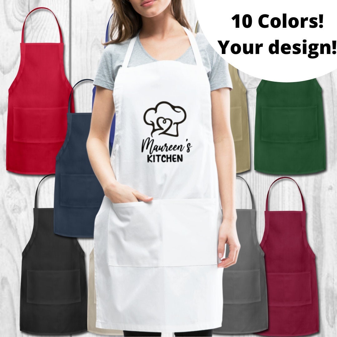Adjustable Apron Customized Apron Chef 100 Percent Cotton Next Top Baker Apron Personalized Gift Etsy Ireland