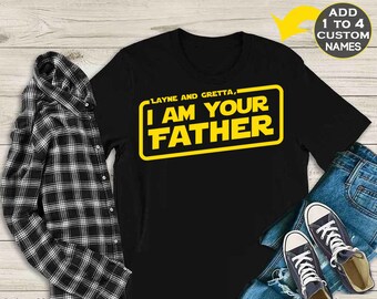 Star Gift For Him, I Am Your Father Shirt, Luke I Am Your Father Shirt, Gift For Dad, Star Shirts, Dad Gifts, Dad Shirt, Gift For Him, Wars