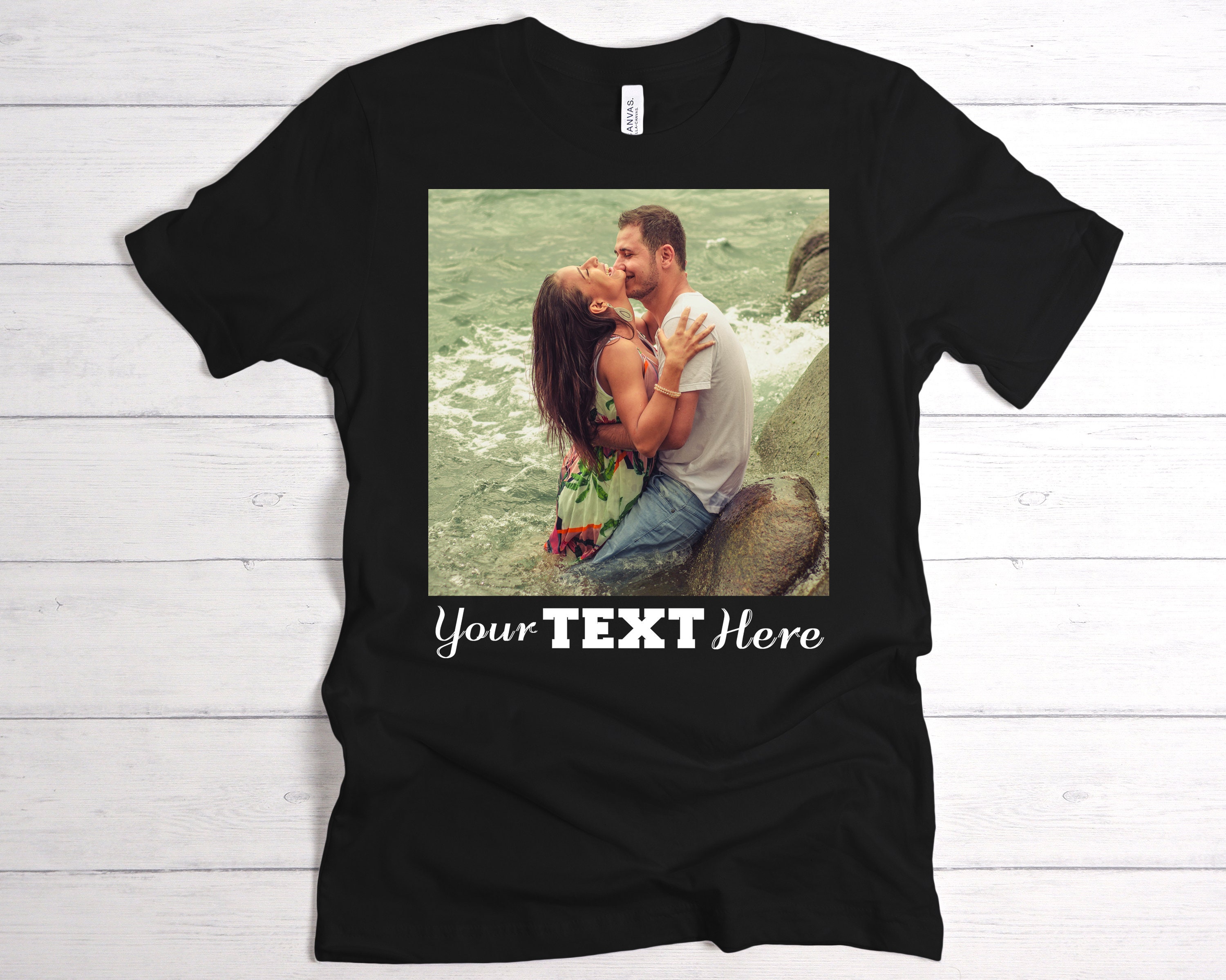 Custom Photo Shirt Custom Shirt Tshirtcustom Photo Shirts Etsy