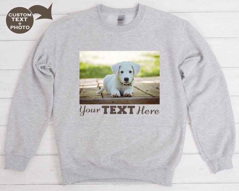 Youth Custom Sweatshirt,Custom Kid Shirt, Youth Custom Shirt, Youth Custom Photo,Custom Shirt,Custom Picture Shirt,Custom Photo,Custom Photo image 1
