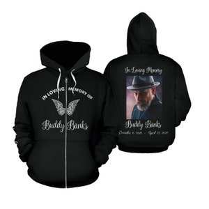 Memorial Zipper Hoodie Upgrade to Fleece