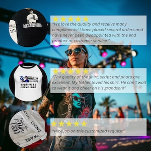 Puede incluir: Tres dise&ntilde;os diferentes de camisetas con comentarios positivos. La primera camiseta es negra con texto blanco que dice "RGN3S BODYGUARD". La segunda camiseta es blanca con mangas negras y tiene un gr&aacute;fico de un jugador de b&eacute;isbol con el texto "RGN3S TATA". La tercera camiseta es blanca con mangas rojas y tiene el texto "ALTHY LIVING INHALE FAITH EXHALE PRAISE".