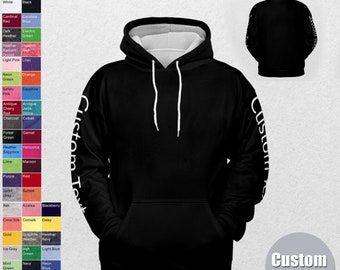Sudadera con capucha para adultos personalizada, sudadera personalizada, sudadera con capucha personalizada unisex, sudadera con capucha fotográfica, sudadera personalizada con capucha, sudadera con capucha de imagen, sudadera con capucha de texto personalizado,
