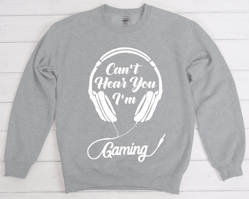 Mens Video Game Gamer Gamer Birthday Shirt Gamer Shirt Can/'t Hear You Gaming Gamers, Gamer Shirt Unisex Men Women Funny Gamer Shirt