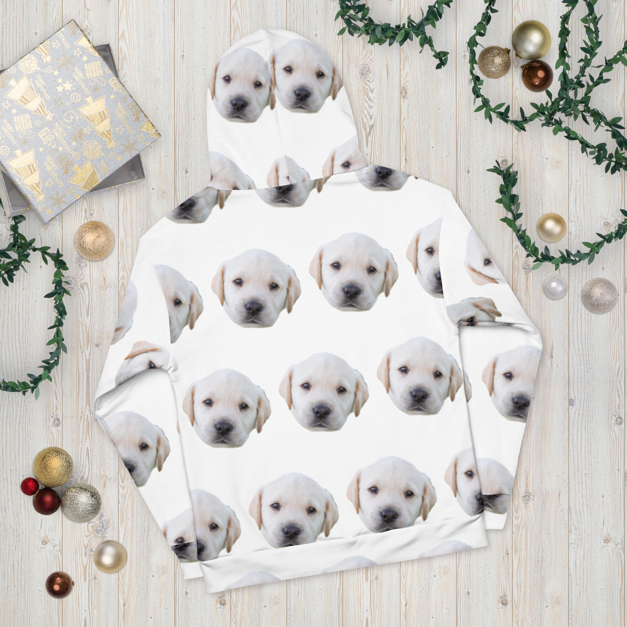 Custom All Over Print Photo Hoodie Holiday Sweatshirt - Etsy Canada