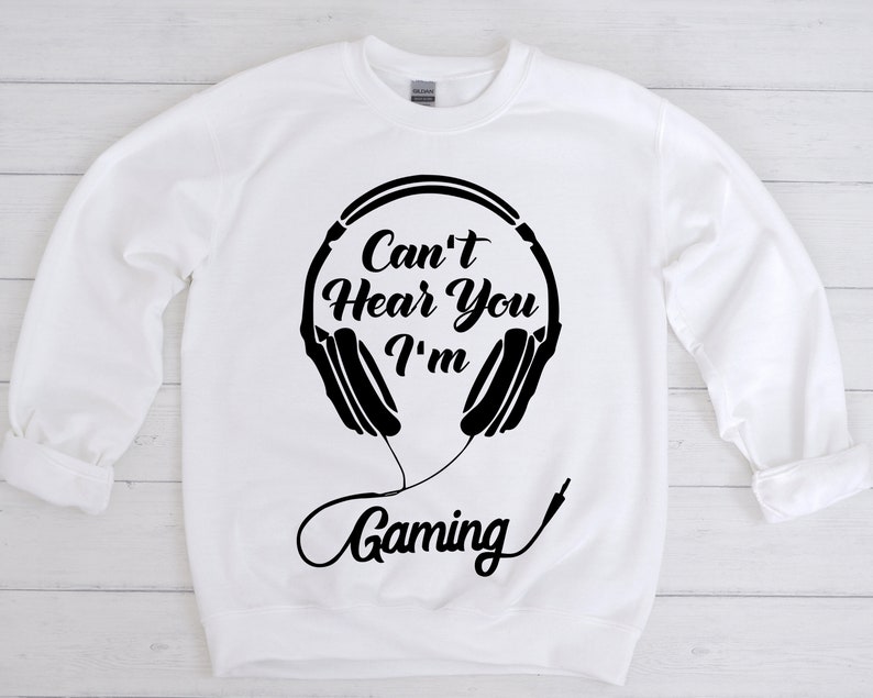 Mens Video Game Gamer Gamer Birthday Shirt Gamer Shirt Can/'t Hear You Gaming Gamers, Gamer Shirt Unisex Men Women Funny Gamer Shirt