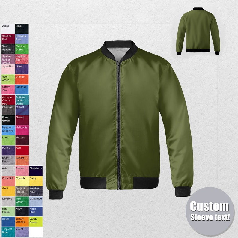 Custom Bomber jacket - Men, Women, Kids,Bomber jacket,Bomber,Jacket,Vintage Jacket,Vintage,Coat,Customized jacket,Wedding,Bride jacket,Team, image 10