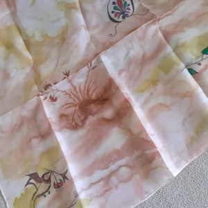 Silk scarf square, GREEK Ancient designs