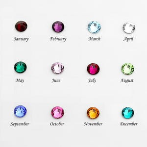 Unique Custom Name Bracelet, Birthstone Bracelet, Little Girl Bracelet, Dainty Bracelet, Personalized Gift for Kids, EFBK-05 bild 5