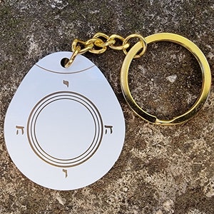 Cymatic 528 Hz key ring - Lakhovsky protection - Lakhovsky solar system