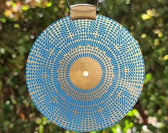 Disco Thymos de 11,3 cm para el timo - colgante de frecuencia cuántica