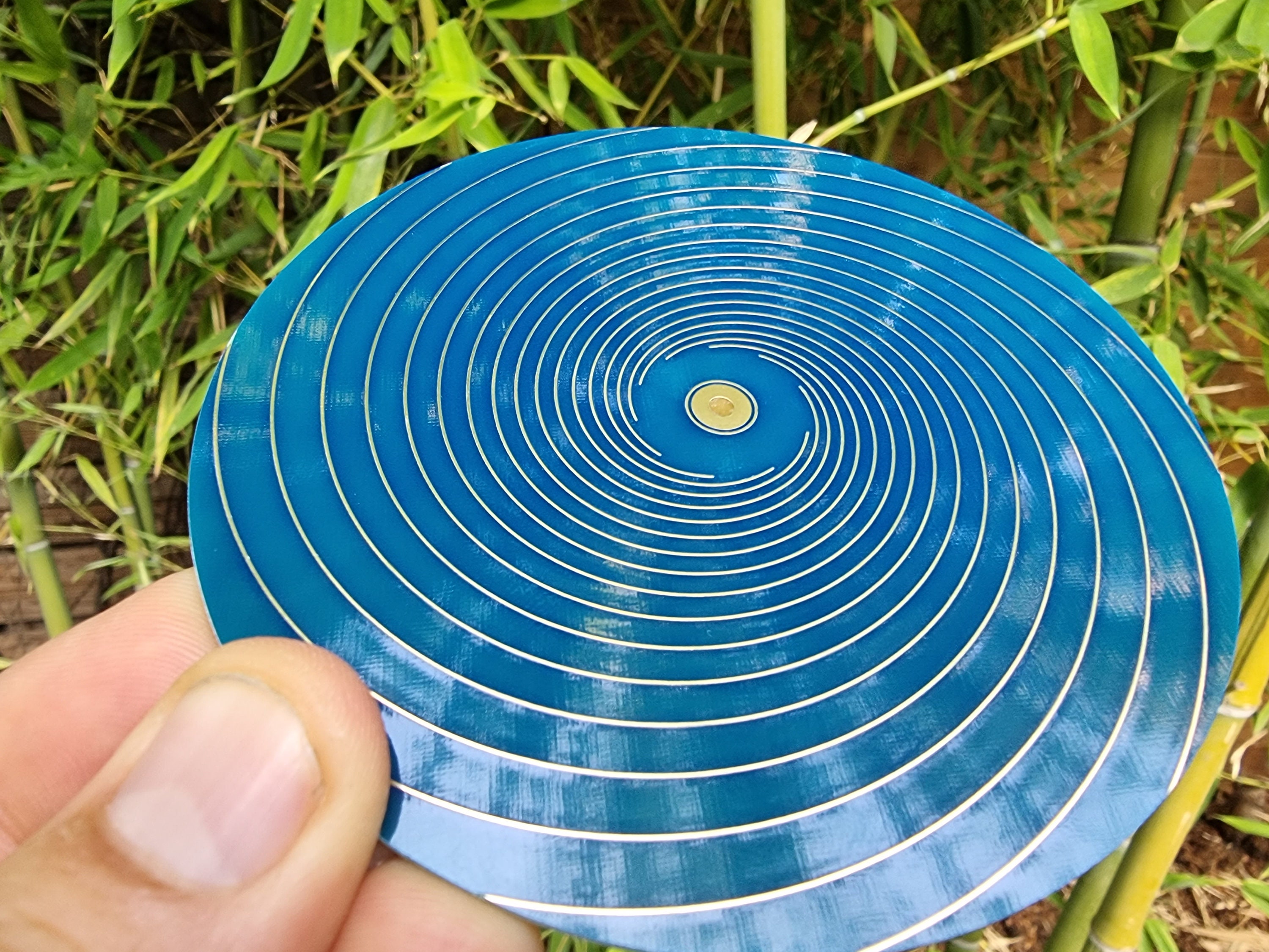 Disco Lakhovsky H9+ / Sistema Solare – Emettitore Di Onde Scalari – Placcato Oro – Francia