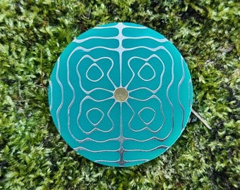 Mini disque pour bracelet énergétique 32 mm, à choisir parmi 30 modèles (bracelet non fournis)