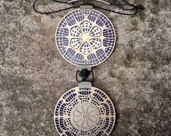 Duo Chakras Balance - double quantum therapeutic frequency pendant