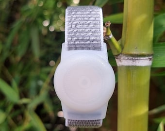 Cymatic bracelet 528 Hz white, Tesla OLOM antenna, vital field increase - beeswax copper gold