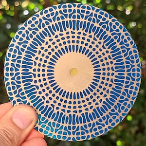 Cymatic Disc 432 Hz - A Third Eye Chakra - Cymatic Range 432 Hz