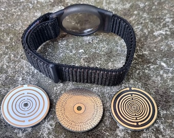 Kit A, 3 Lakhovsky and Cymatique 528Hz discs for energy bracelet (bracelet not supplied)