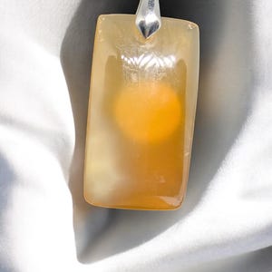 Carnelian natural stone pendant