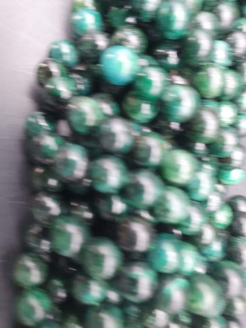 smeraldo da 22 a 60 perle naturali da 6 e 8 mm immagine 2