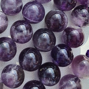 améthyste chevrons perles 6 & 8mm fils de 22 à 60 pierres naturelles image 6