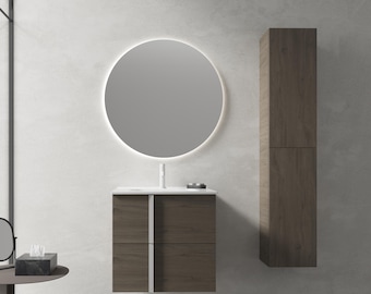 Onix 24" 2 Drawers Modern Wall Mounted Bathroom Vanity with Sink