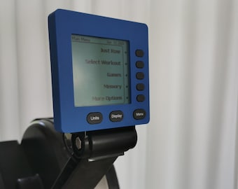 Color faceplate / cover for the Concept Rower PM5 console