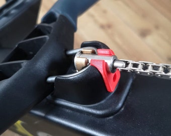 ERGTAB Improved handle holder for Concept rowers - FIX against sudden handle bar crashes