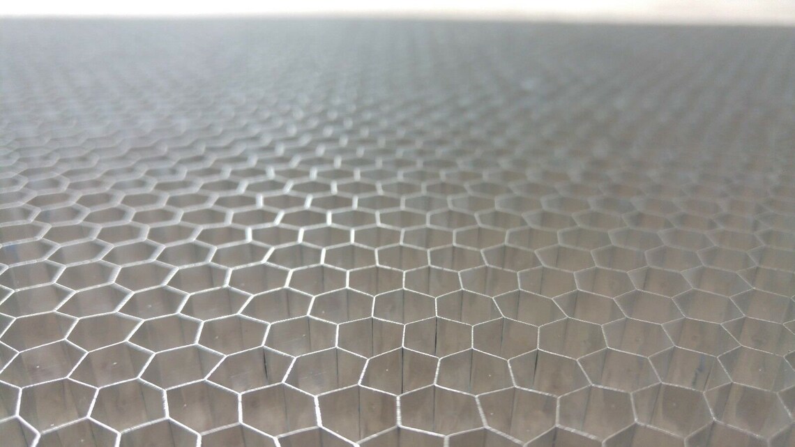 Aluminum plate 300x100x10mm with 65mm cell size Etsy