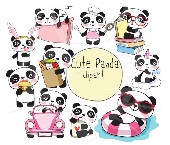 Panda Kawaii png images