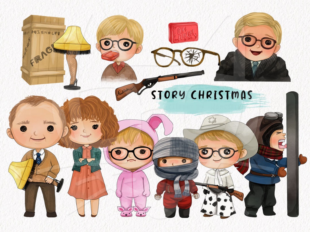 Story Christmas Clipart Inspiration Clipart Instant Download PNG File 300 Dpi - Etsy
