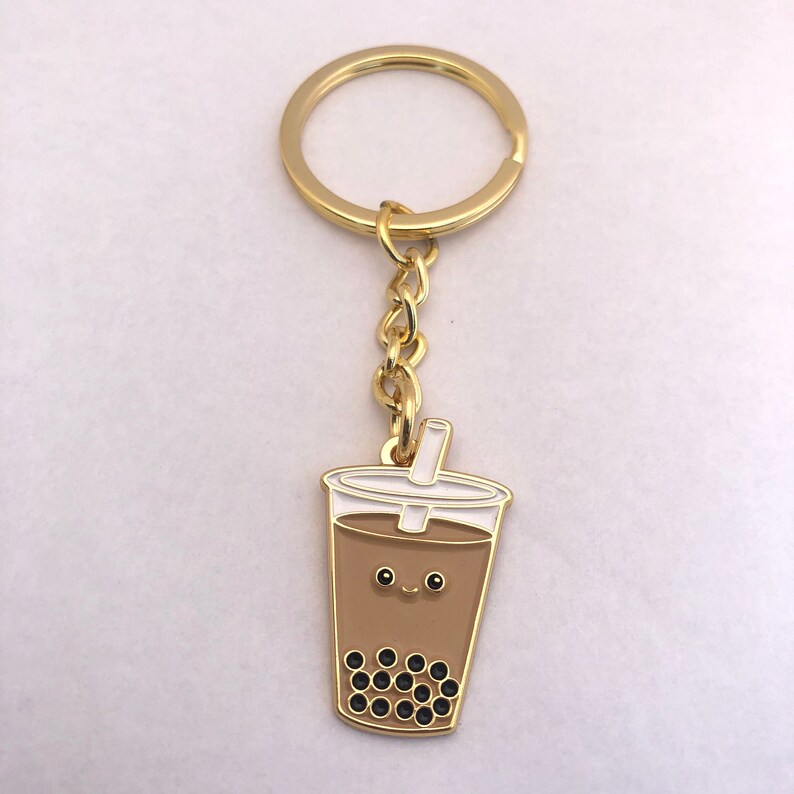 Bubble Tea Boba Tea Keychain Etsy Australia