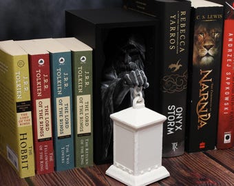Wizard Book Nook | Bookend for Magic and Fantasy Lover | Booktok | Bookish Decor | Unique 3D Printed Gift for Book Enthusiasts