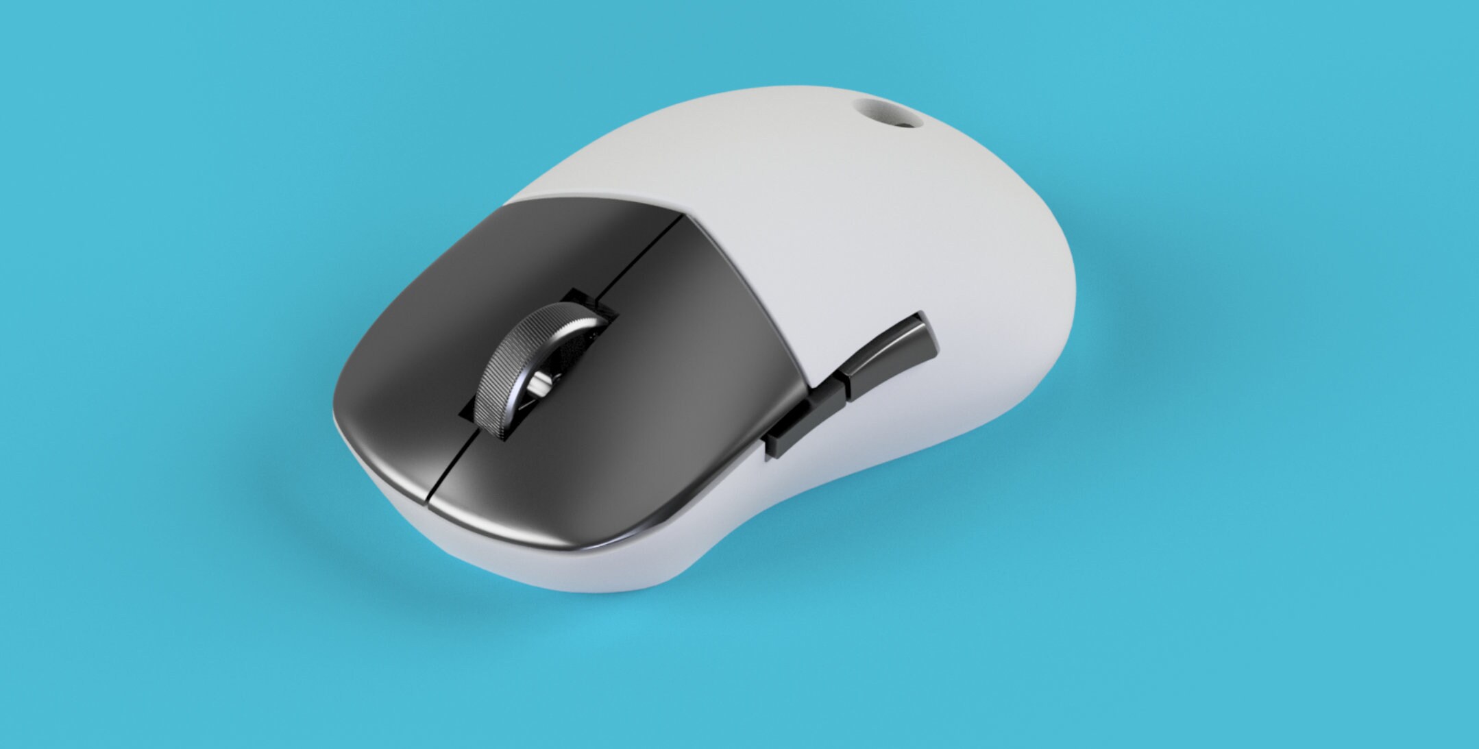 Free 3D file TEST SHAPE Z100s, Symmetric Wireless 3D Printed Mouse 🐁・3D  print design to download・Cults